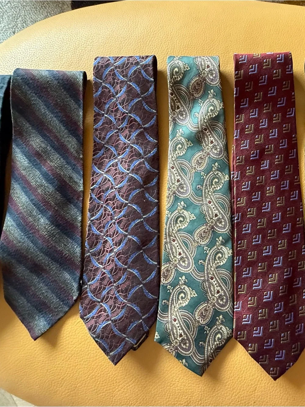 Lot of 8 TIES — Assorted Designs for Men, Women, Crafters